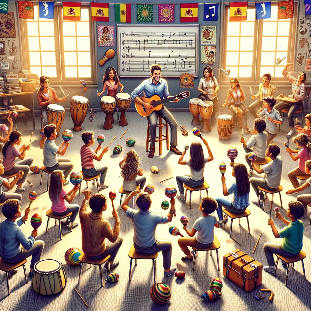 Teaching Spanish Through Music: Engaging Learning Strategies