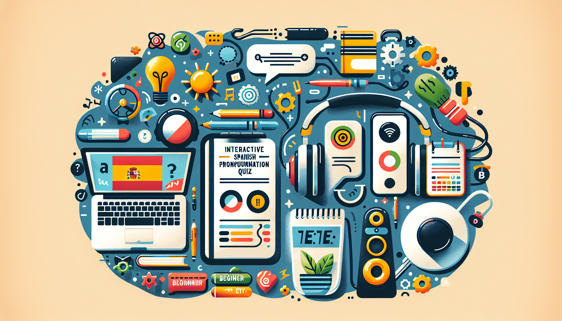 Interactive Spanish Pronunciation Quiz for Beginners