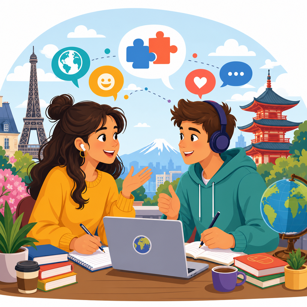 Exploring Tandem Language Learning Strategies