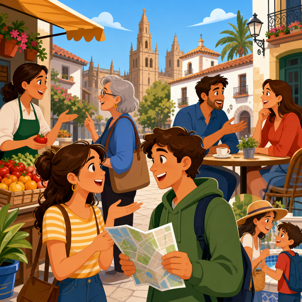 Real-Life Spanish Scenarios: Q&A for Practical Learning
