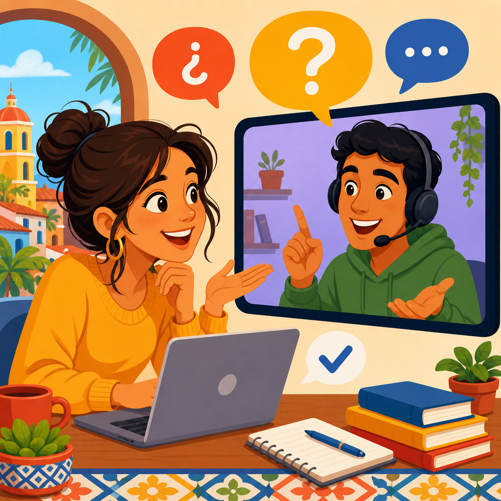 Real-Time Spanish Help: Navigating the Q&A Section