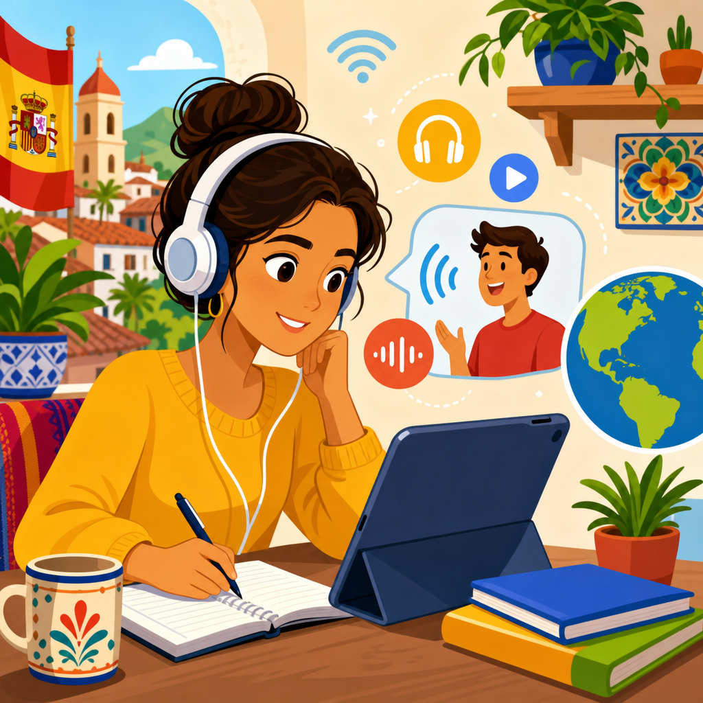 Tech Tips: Enhancing Spanish Listening Skills Digitally